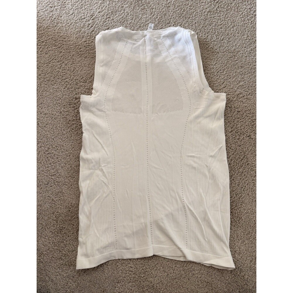 Athleta White Tank with Cutout detail - Size Large